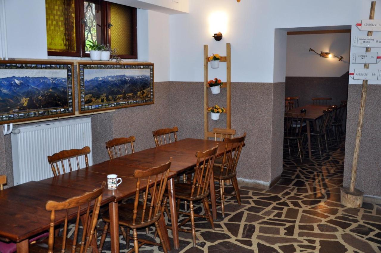 Miedzynarodowe Schronisko Mlodziezowe Ptsm Szarotka Hostel Zakopane Exterior foto